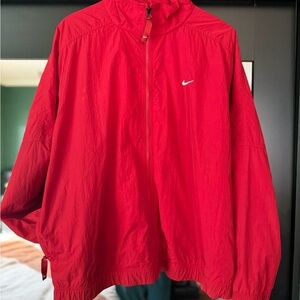 Nike Men's Vibrant Red Windbreaker
